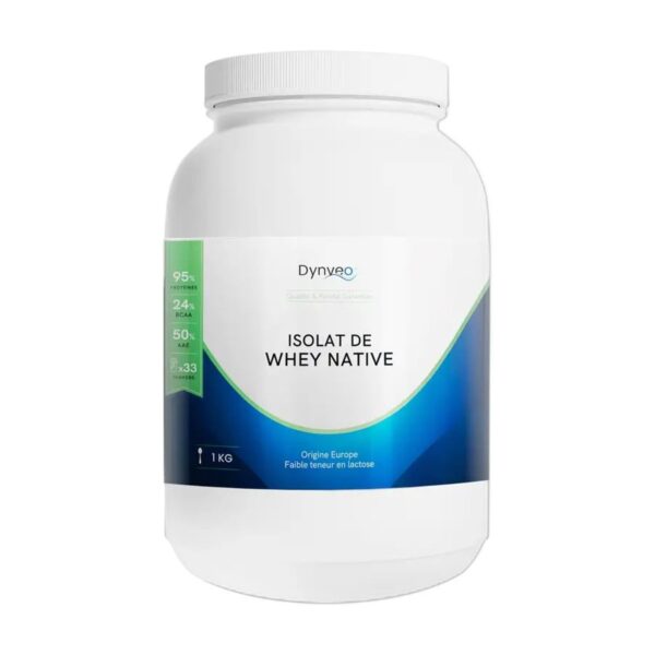 Whey protéine native isolate – Dynveo – 1 kg Dynveo Paris 12e Herba Barona