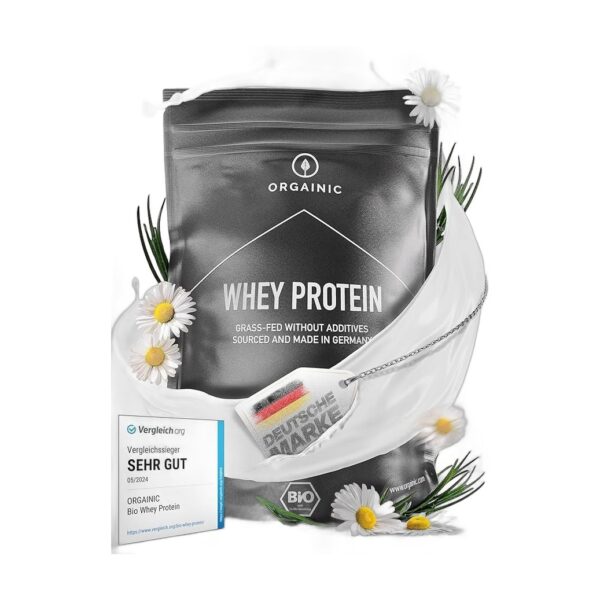 Whey Proteine Bio ORGANIC 1000g - Proteine bio à Paris Paris Herba Barona
