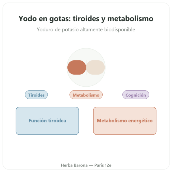 Yodo en Gotas – Dr Jacob's presentación Paris Herba Barona