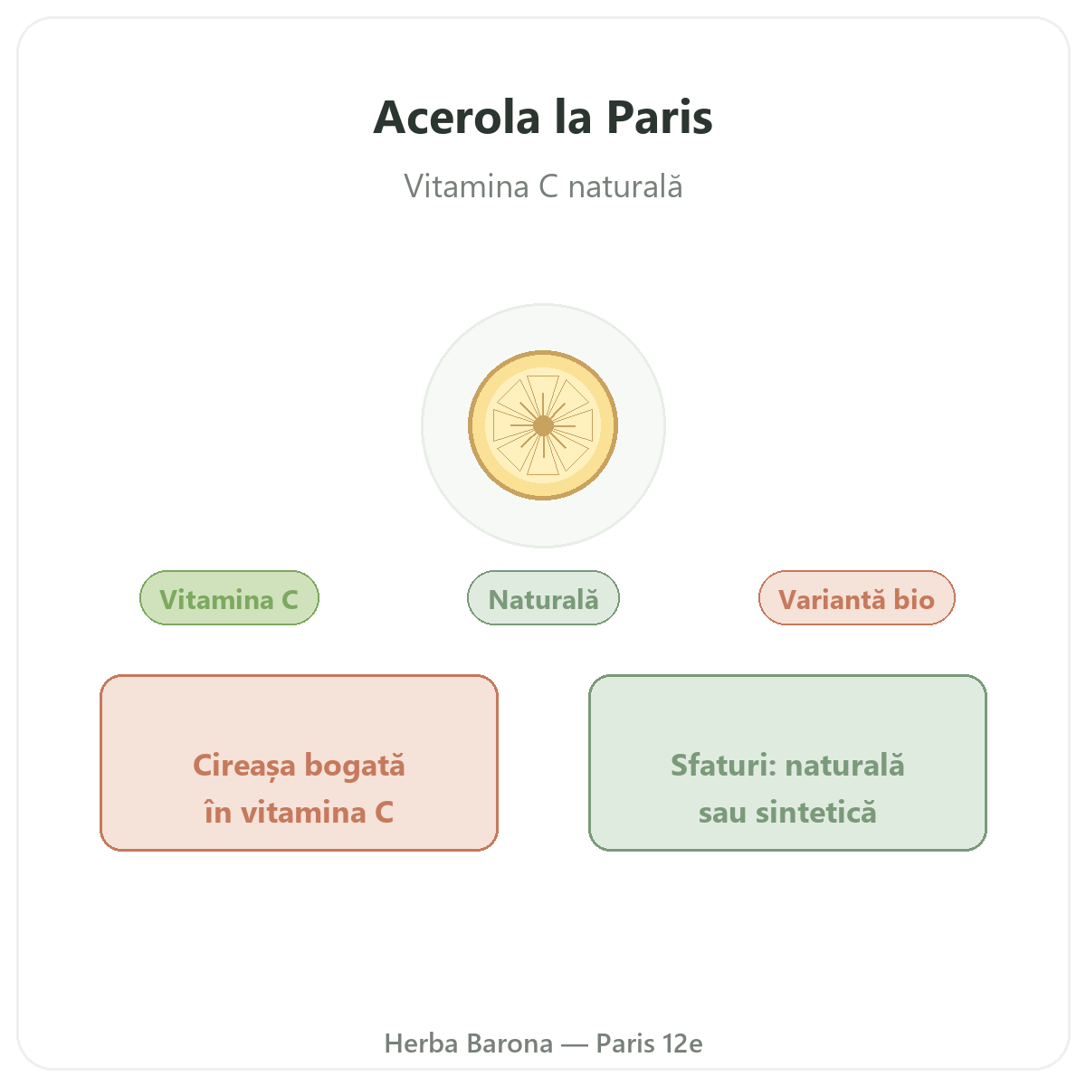 Acerola Paris - prezentarea marcii la Herba Barona Paris, arondismentul 12
