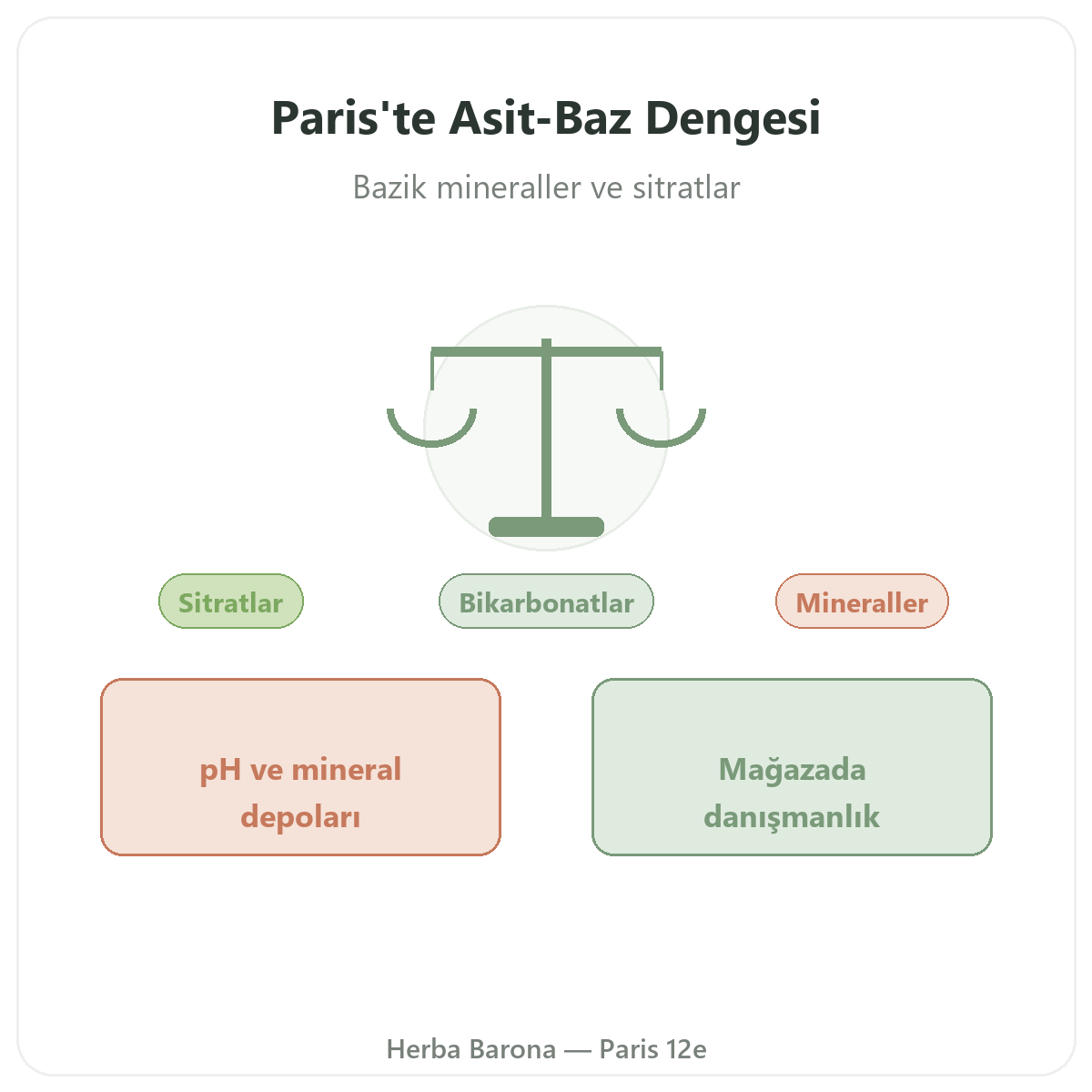 Paris’te Asit-Baz Dengesi - Herba Barona Paris 12. bölge