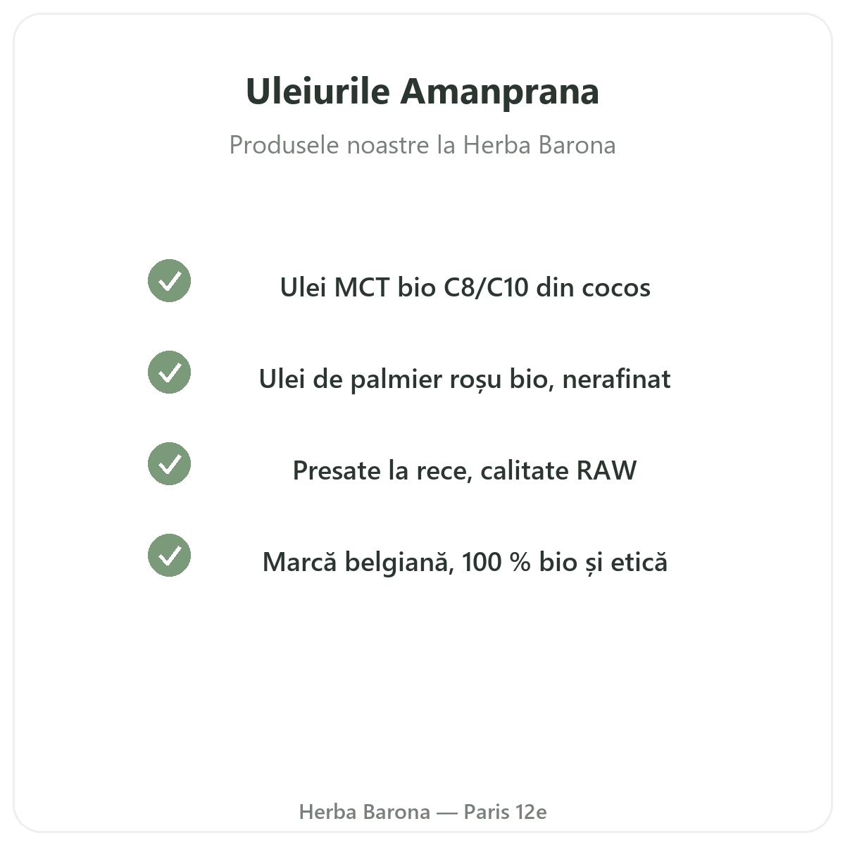 Gama Amanprana la Paris la Herba Barona Paris, arondismentul 12