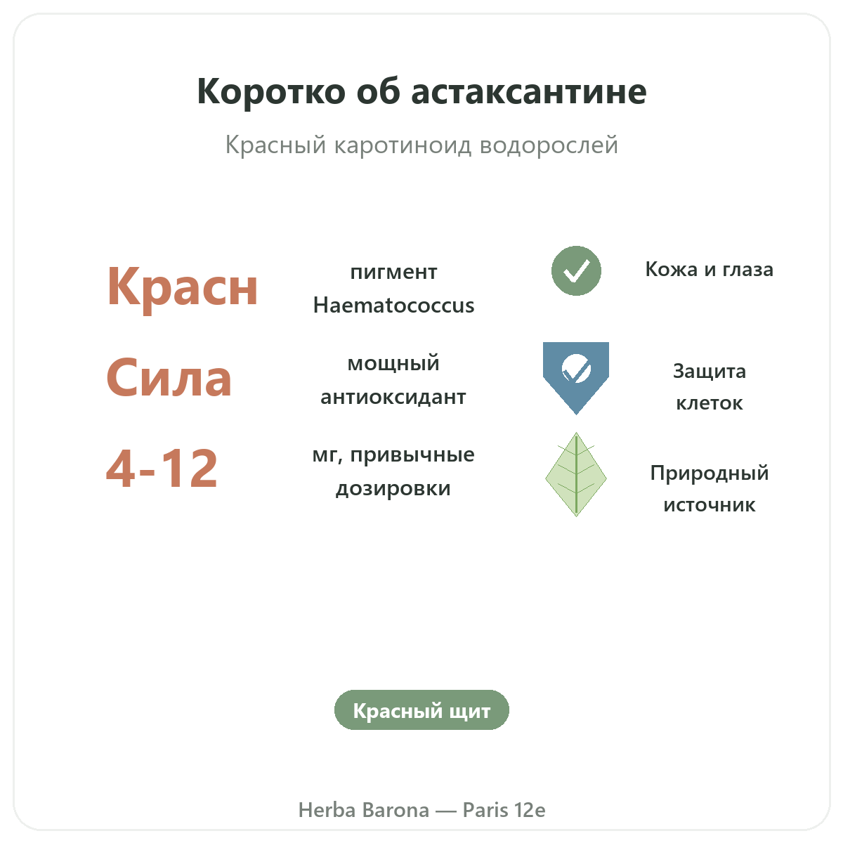Астаксантин Париж Париж вкратце — ключевые цифры в Herba Barona, Париж, 12-й округ