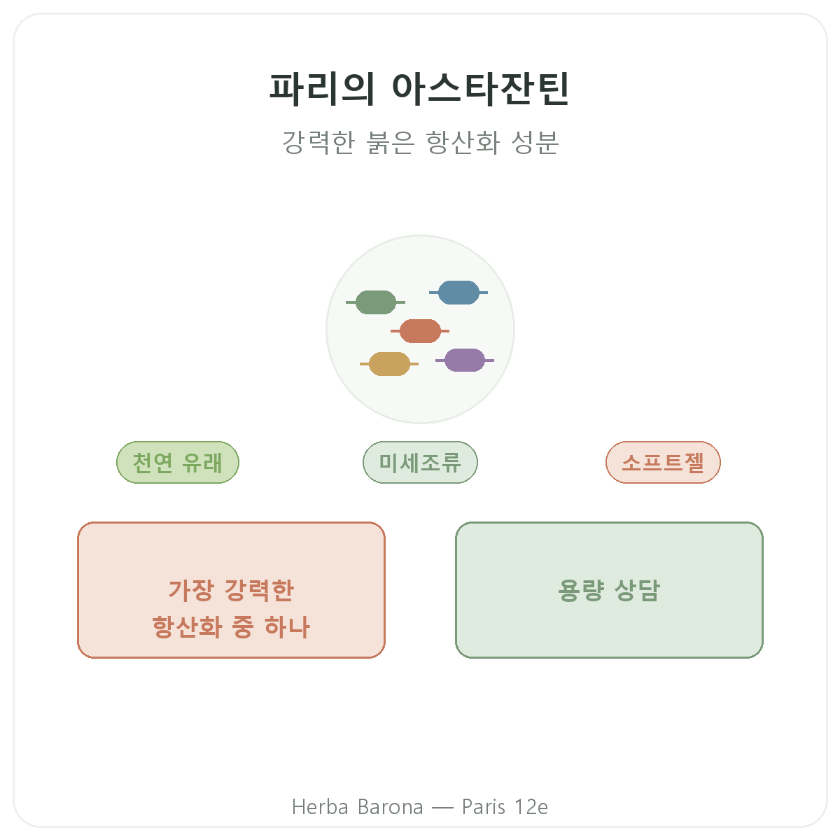 아스타잔틴 파리 - Herba Barona 파리 12구 브랜드 소개