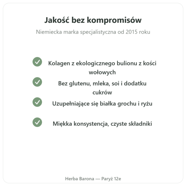 Baton proteinowy z kolagenem o smaku orzechowym – Jarmino jakość Paris Herba Barona