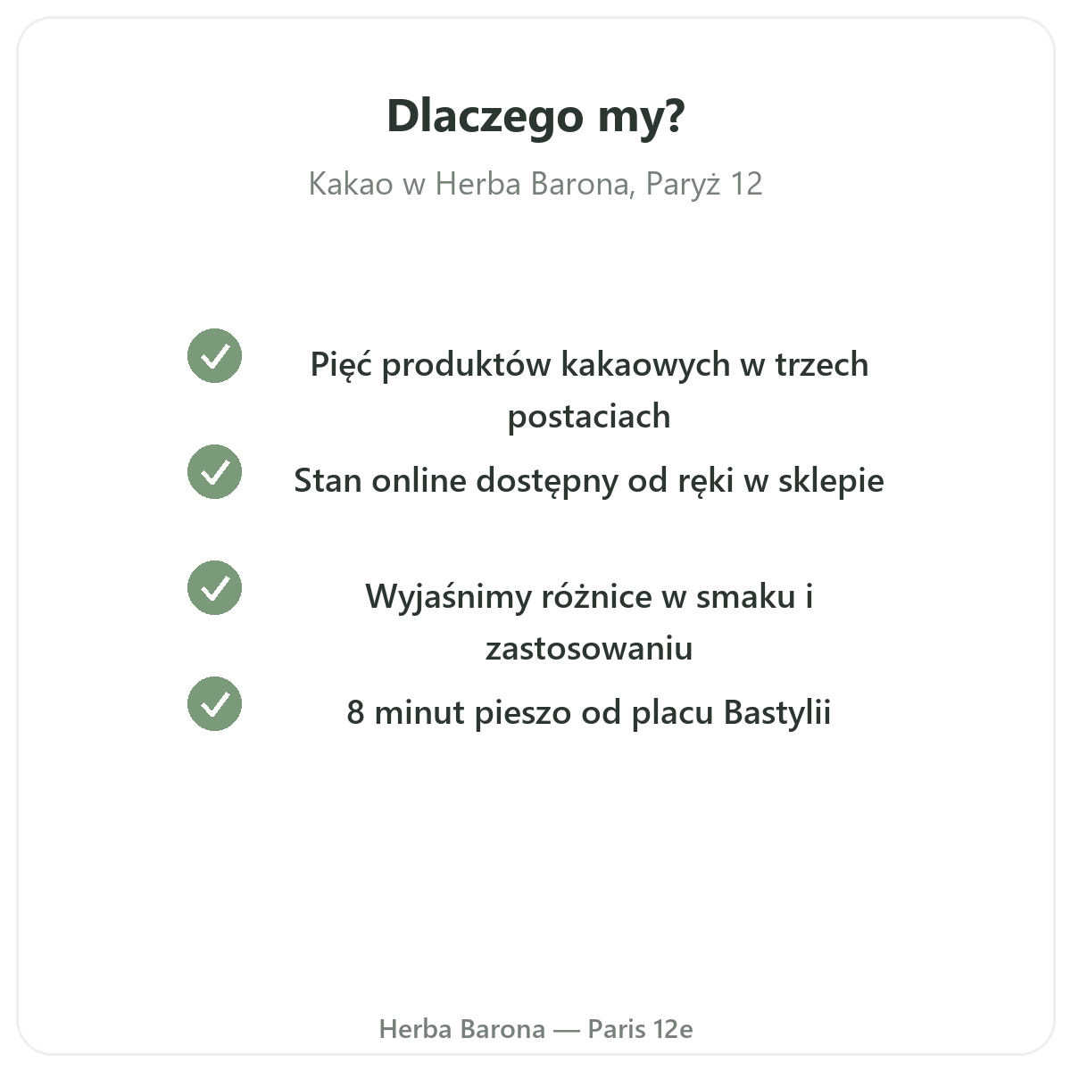 Dlaczego kupować kakao surowe w Herba Barona – wysyłka do Polski