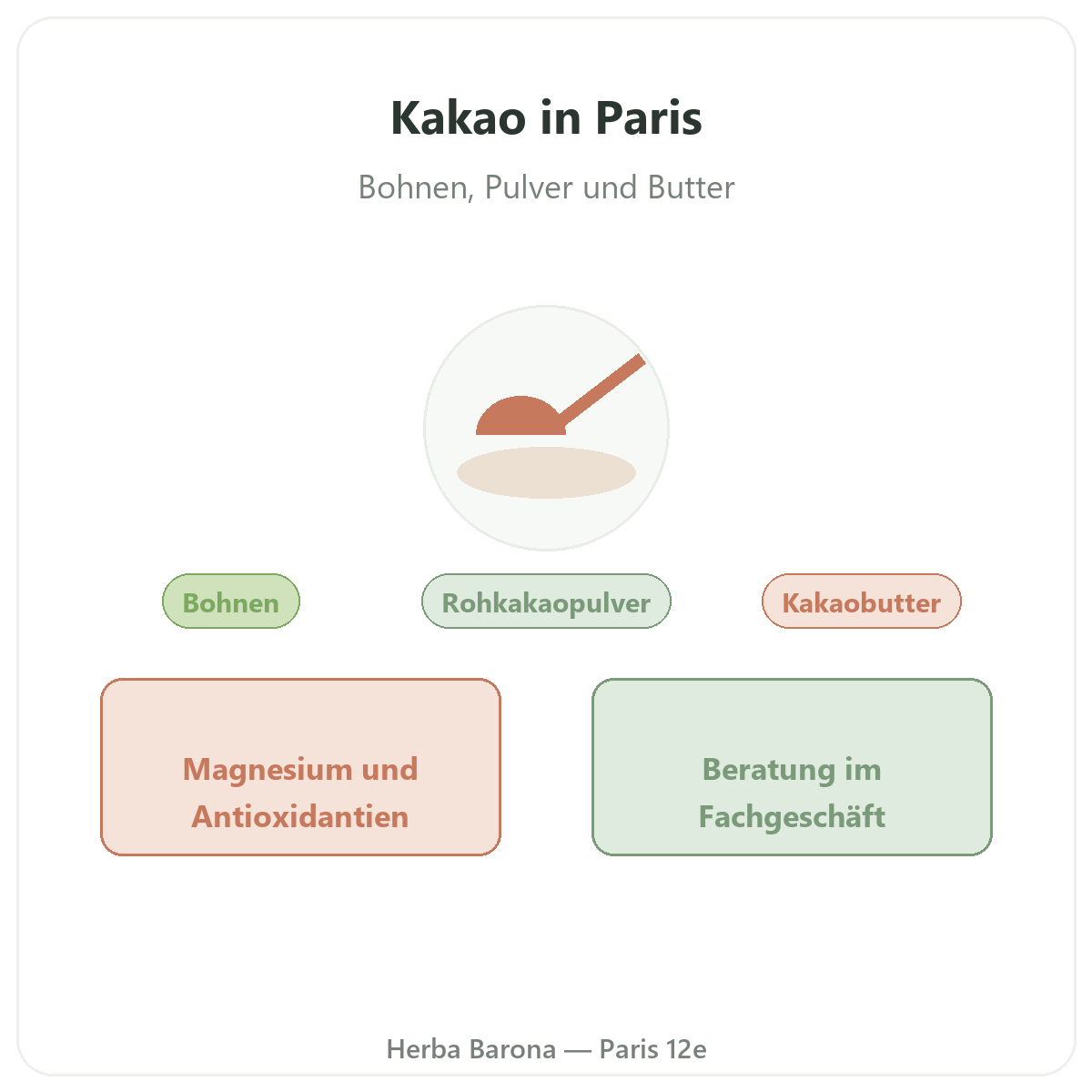 Kakao Paris - Vorstellung der Marke bei Herba Barona Paris 12e