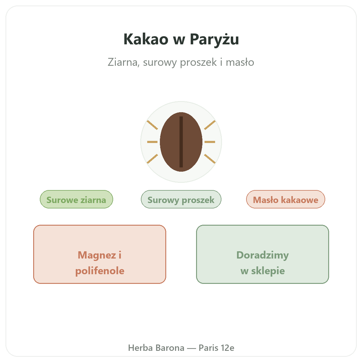 Kakao surowe – prezentacja marki w Herba Barona w Paryżu