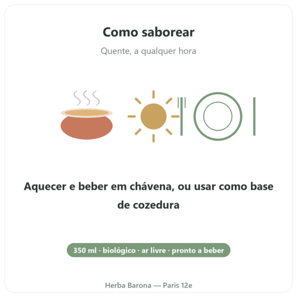 Caldo de Ossos de Frango 350ml – Jarmino modo de uso e dosagem Paris Herba Barona