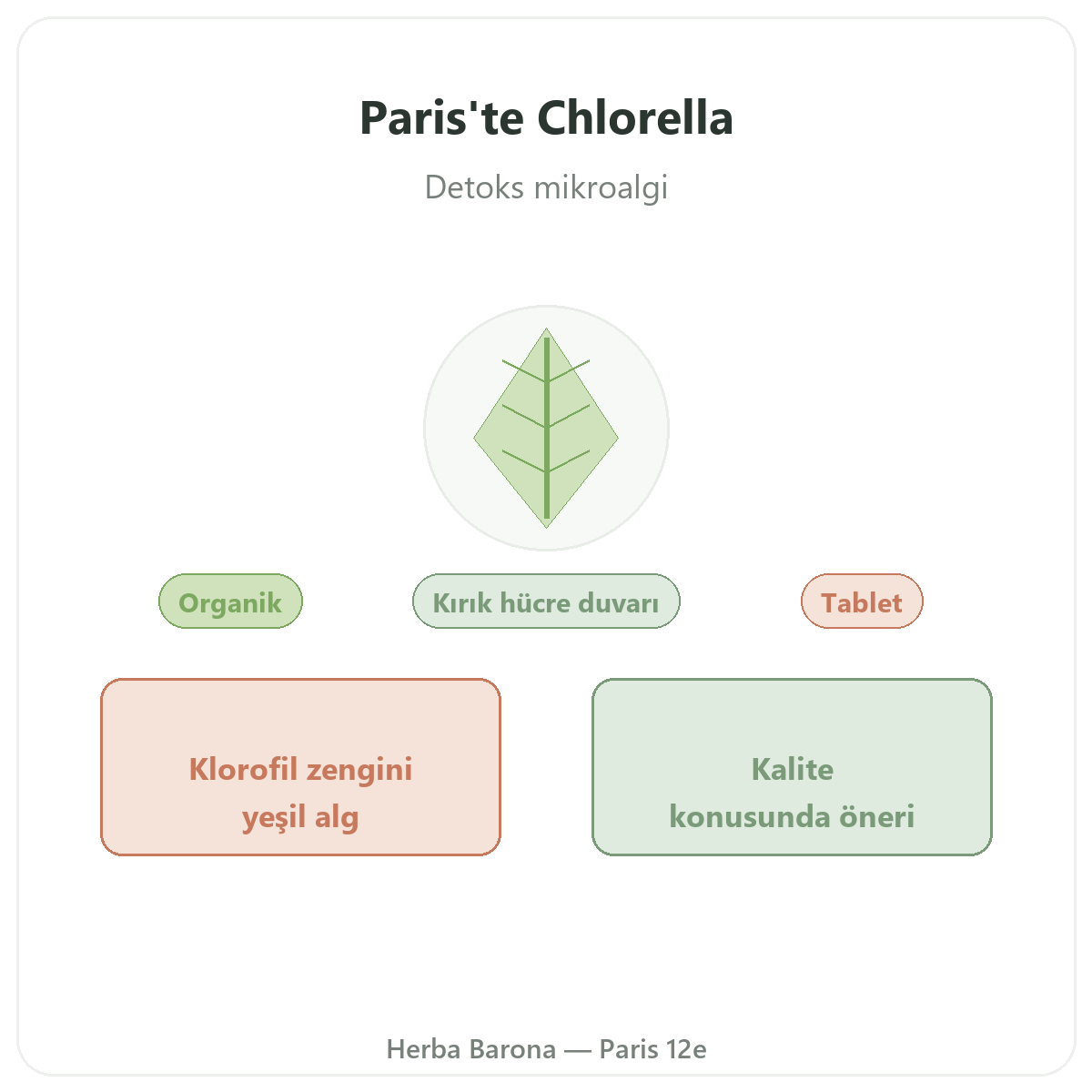 Klorella Paris - Herba Barona Paris 12. bölge marka tanıtımı