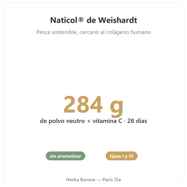 Colágeno Marino sin aromatizar – Novoma beneficios y datos clave Paris Herba Barona