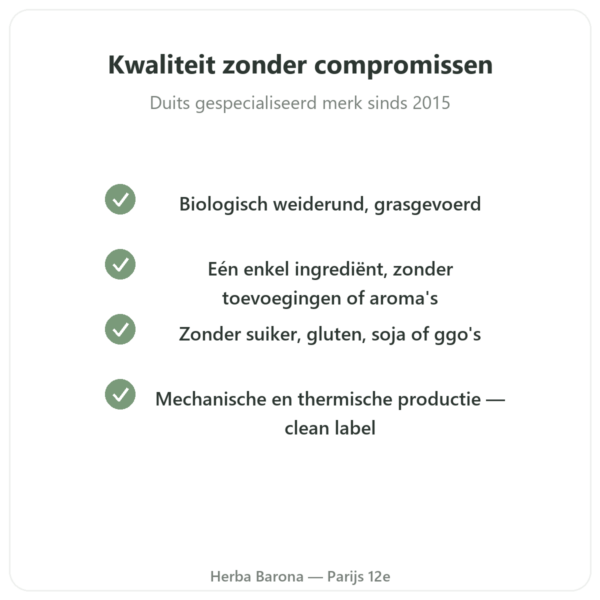 Collageen van Rund Biologisch Poeder Jarmino kwaliteit Paris Herba Barona