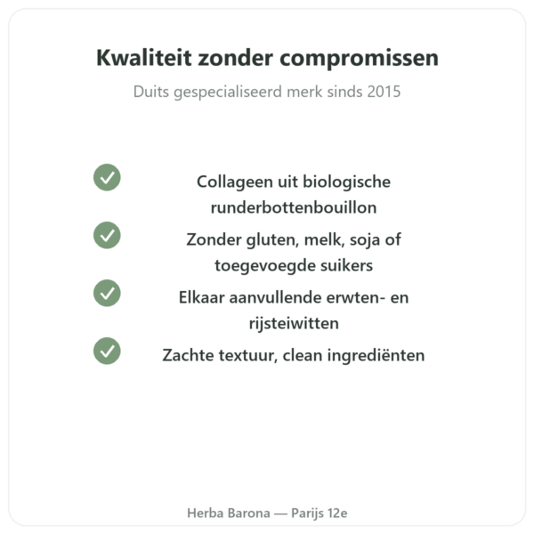 Collageenreep smaak brownie – Jarmino kwaliteit Paris Herba Barona