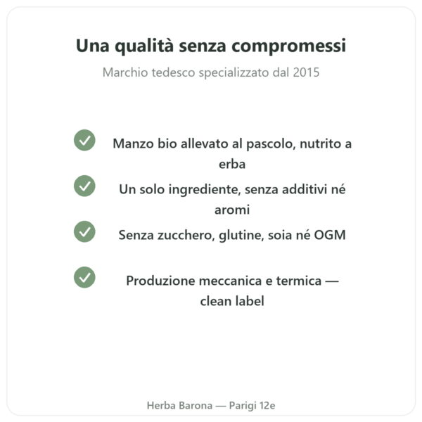 Collagene Bovino di Manzo Bio in polvere Jarmino qualità Paris Herba Barona