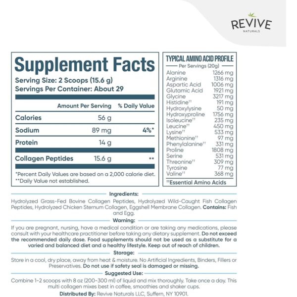 Collagène halal 400 g étiquette valeurs nutritionnelles profil acides aminés Paris Herba Barona
