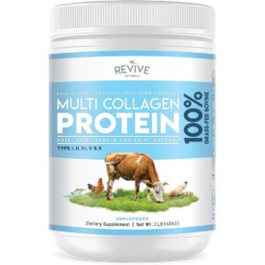 Collagène halal Multi Collagen Protein Revive 5 types 400 g Paris Herba Barona