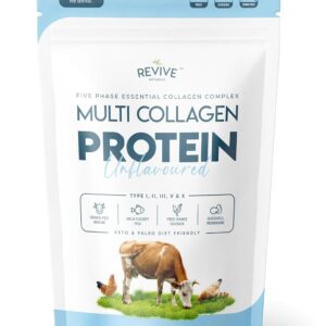 Collagene halal Multi Collagen Protein Revive 5 types poudre sachet 1 kg Paris Herba Barona
