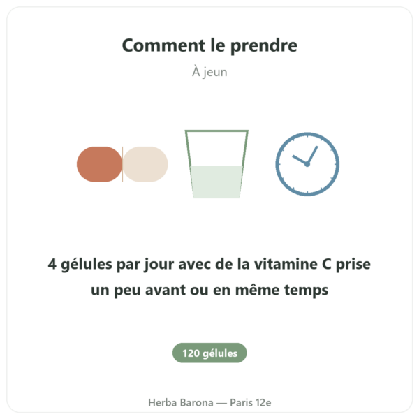 Collagène marin concentré Dynveo 625 mg 120 gélules Paris Herba Barona