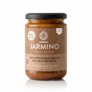 Concentré de bouillon d'os de bœuf réduit en sel 440g Jarmino Paris Herba Barona