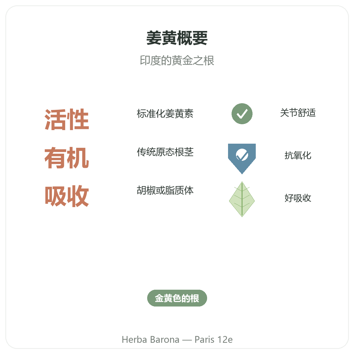 姜黄 巴黎 一览 - Herba Barona巴黎12区关键数据