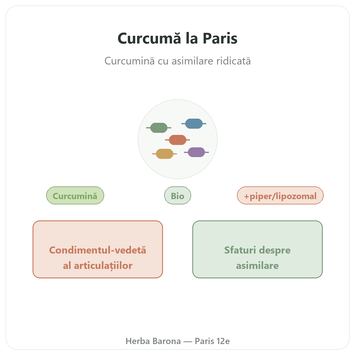 Curcuma Paris - prezentarea mărcii la Herba Barona Paris, arondismentul 12