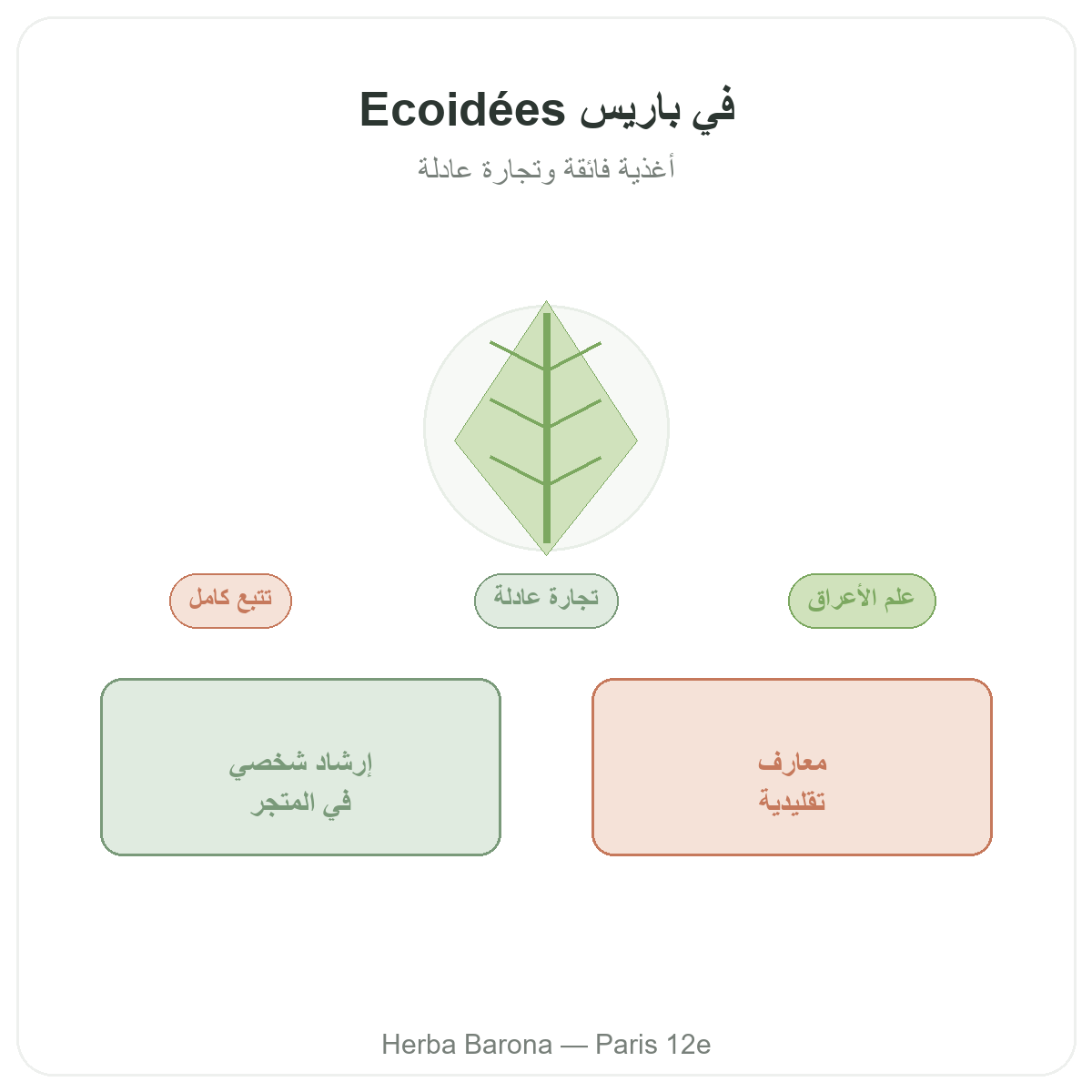 Ecoidees Ethnoscience a Paris - chez Herba Barona Paris 12e