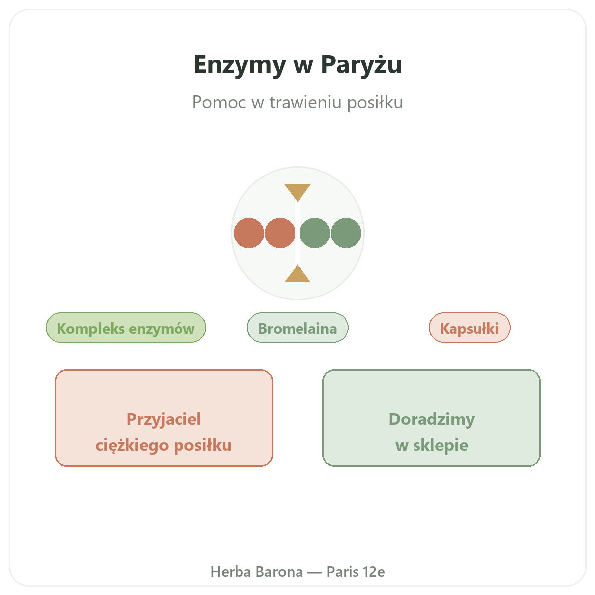 Enzymy trawienne w Paryżu - u Herba Barona Paryż 12
