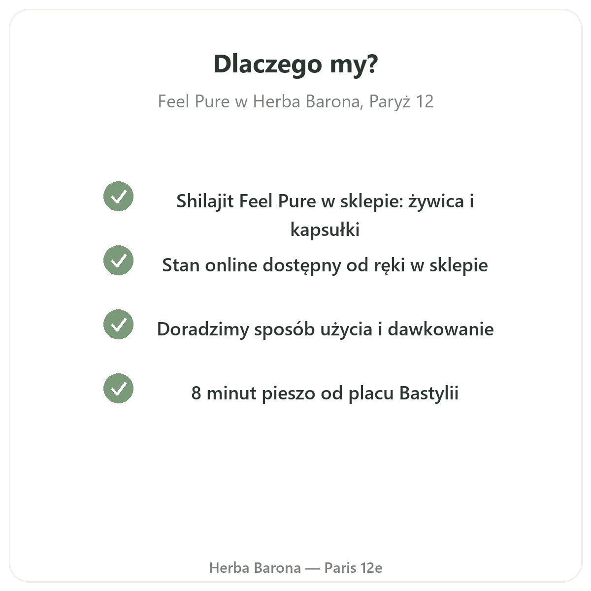 Dlaczego kupić Feel Pure w Herba Barona - dostępne także w Polsce