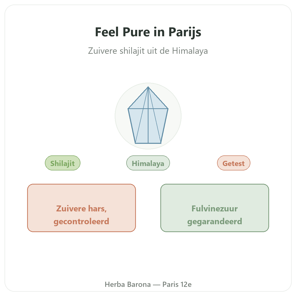 Feel Pure Parijs - voorstelling van het merk bij Herba Barona Parijs 12e