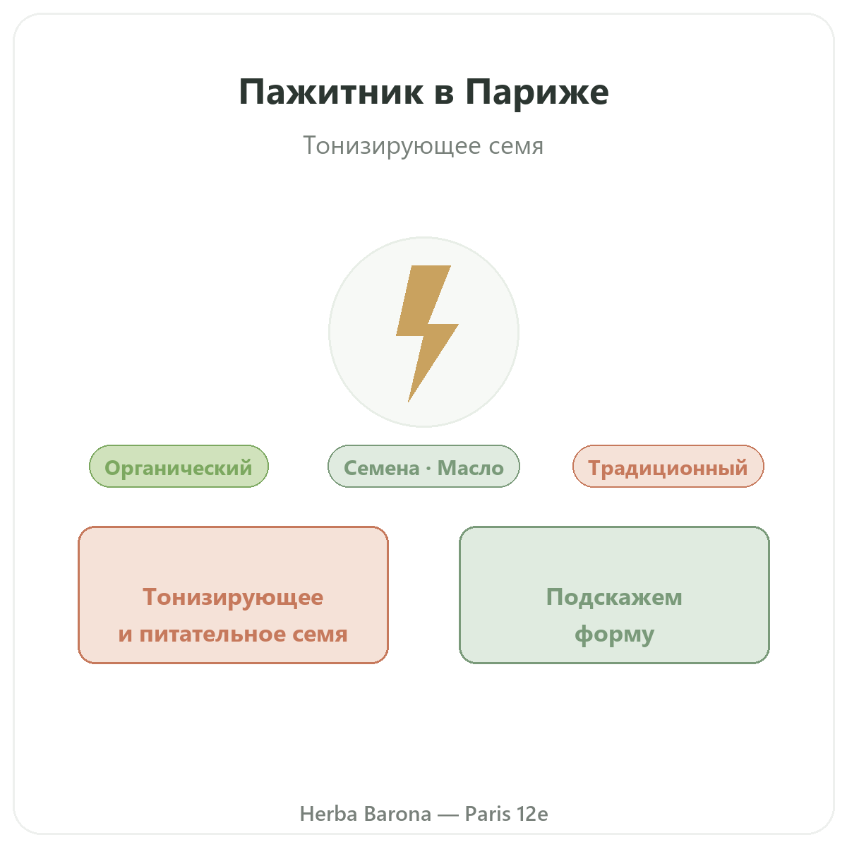 Пажитник в Париже — презентация марки, Herba Barona, Париж, 12-й округ