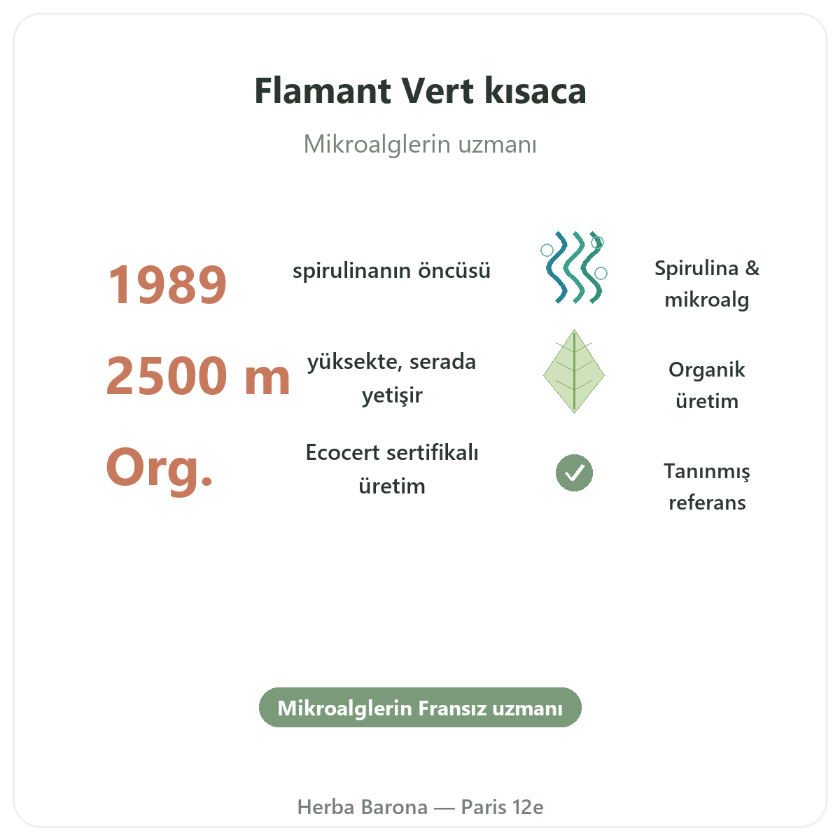 Flamant Vert Paris özet - Herba Barona Paris 12. bölgede öne çıkan rakamlar
