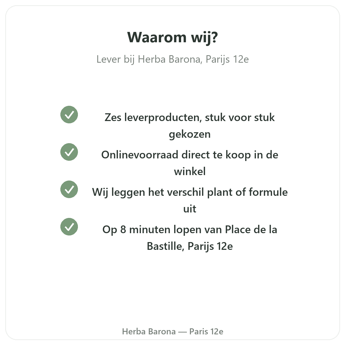 Pourquoi acheter Complements foie a Paris chez Herba Barona Paris 12e