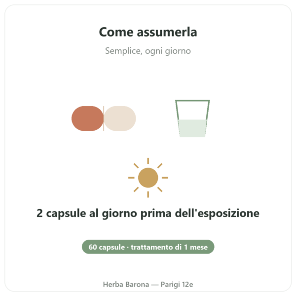 Formula Sole – Novoma – 60 capsule qualità Paris Herba Barona