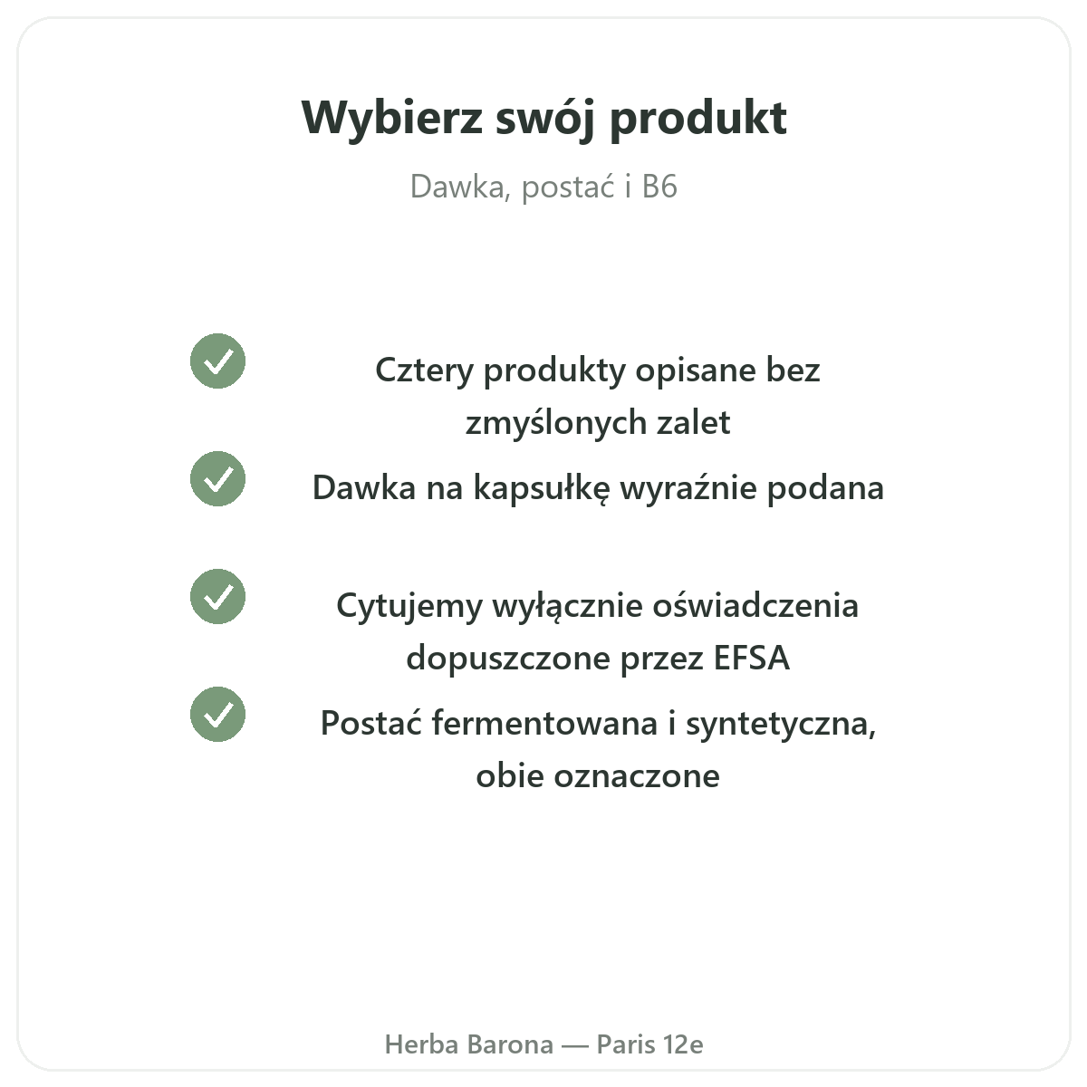 GABA — zaangażowanie jakościowe w Herba Barona
