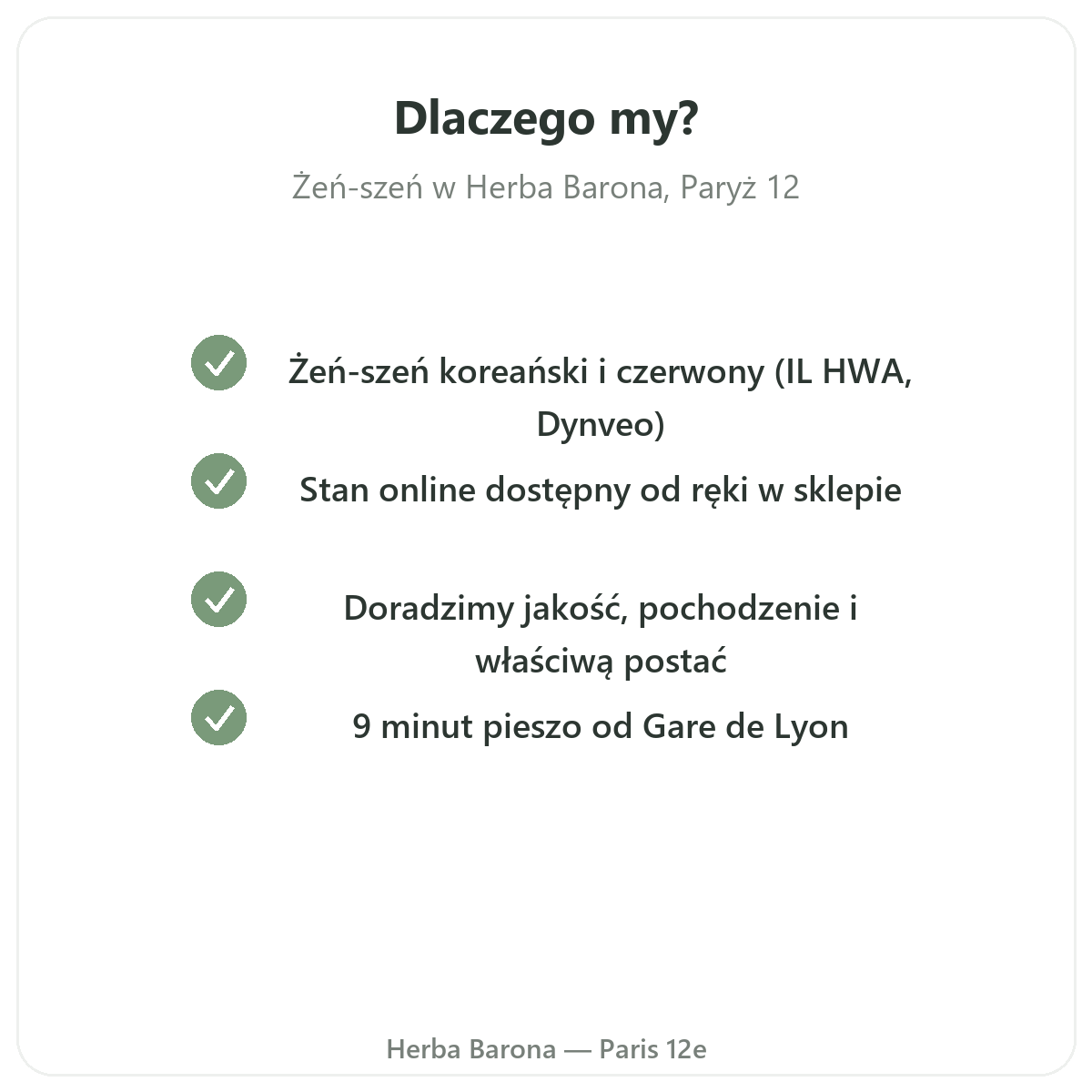 Dlaczego warto kupować czerwony koreański żeń-szeń w Herba Barona