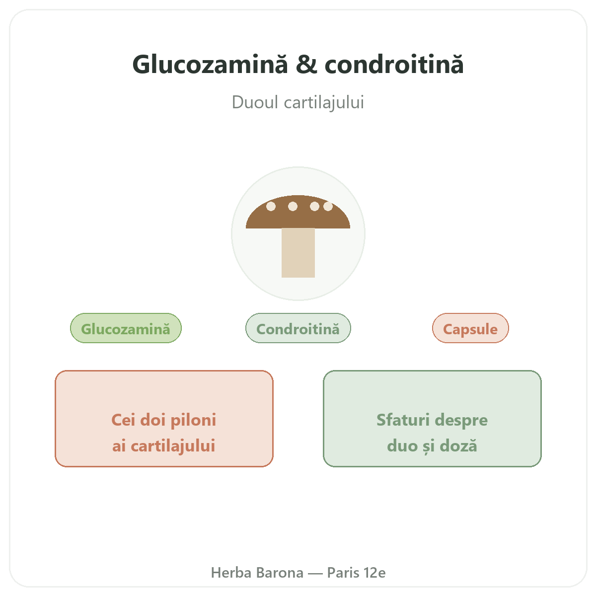 Glucozamină condroitină Paris - prezentarea mărcii la Herba Barona Paris, arondismentul 12