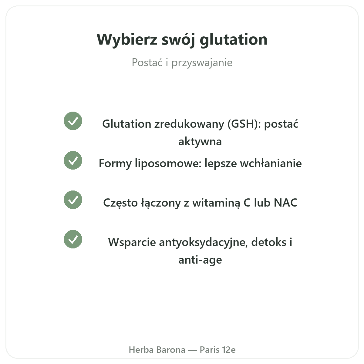 Glutation – gwarancja jakości dla klientów z Polski, Herba Barona