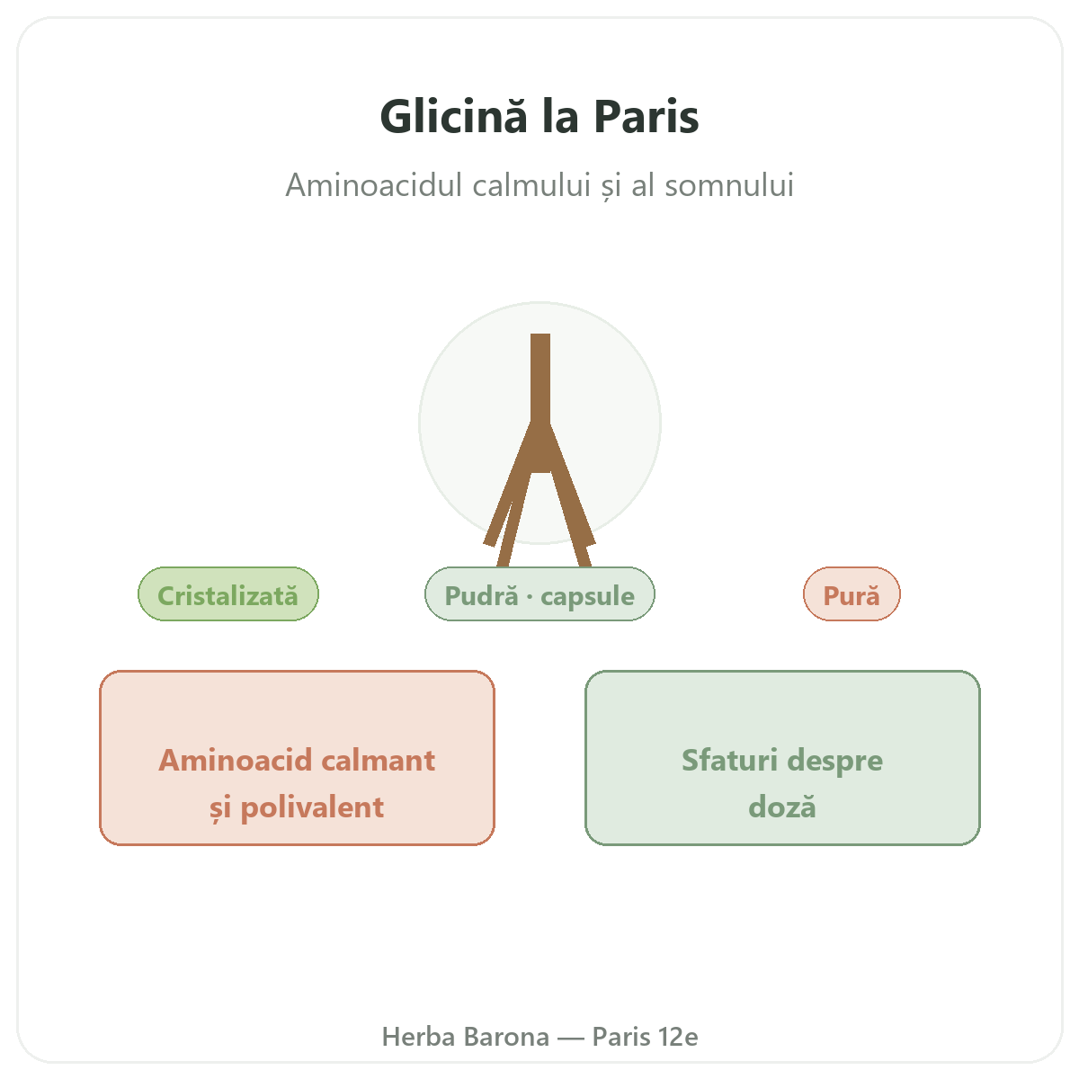 Glicină Paris - prezentarea mărcii la Herba Barona Paris 12e