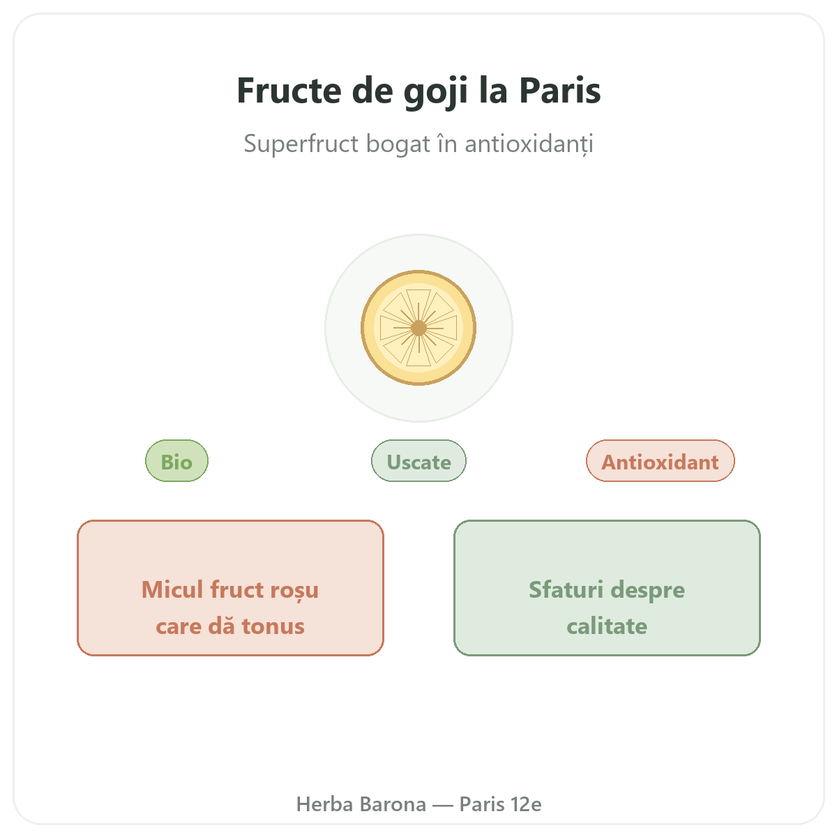 Goji Paris - prezentarea mărcii la Herba Barona Paris 12e