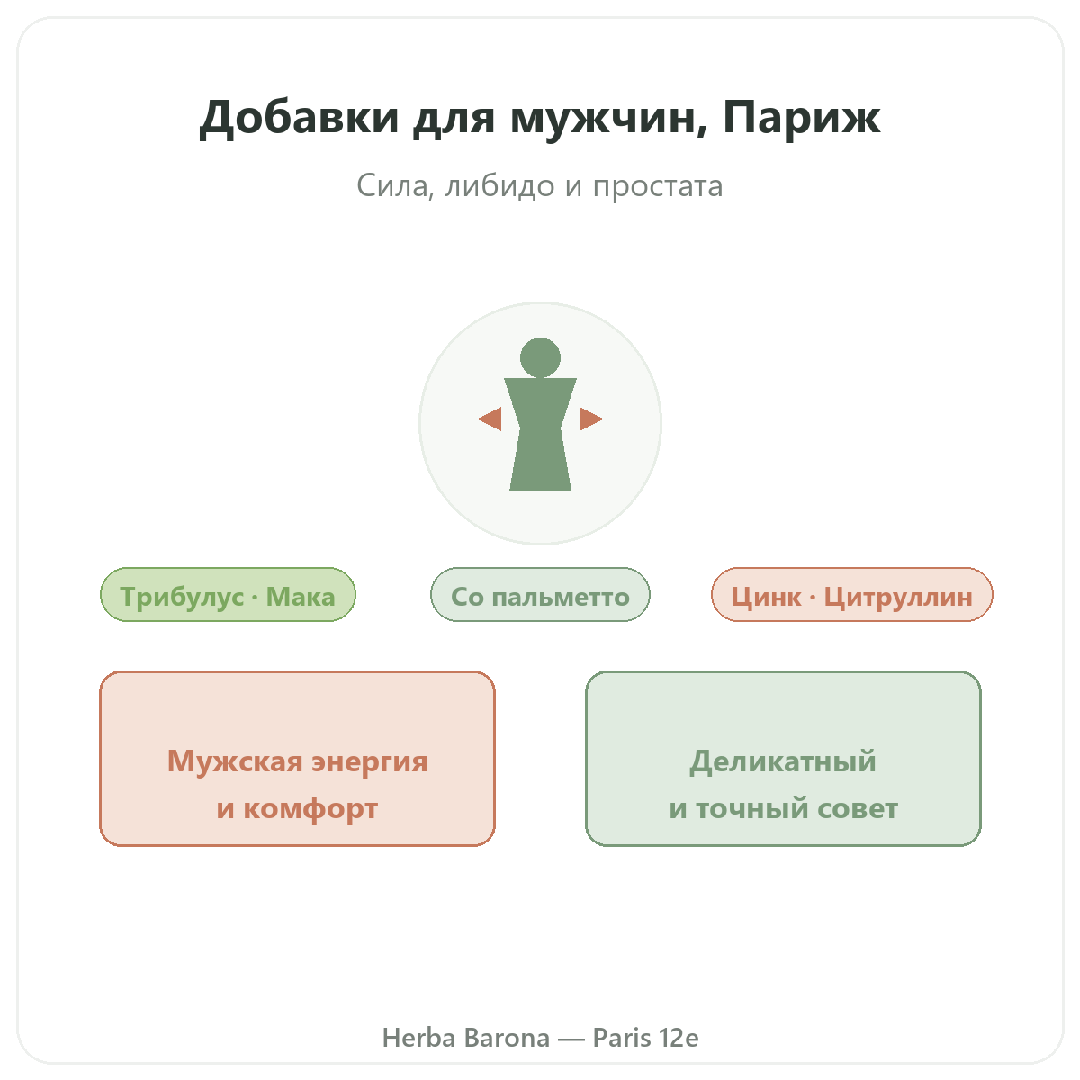 Добавки для мужчин Париж Париж - презентация бренда в Herba Barona, Париж, 12-й округ