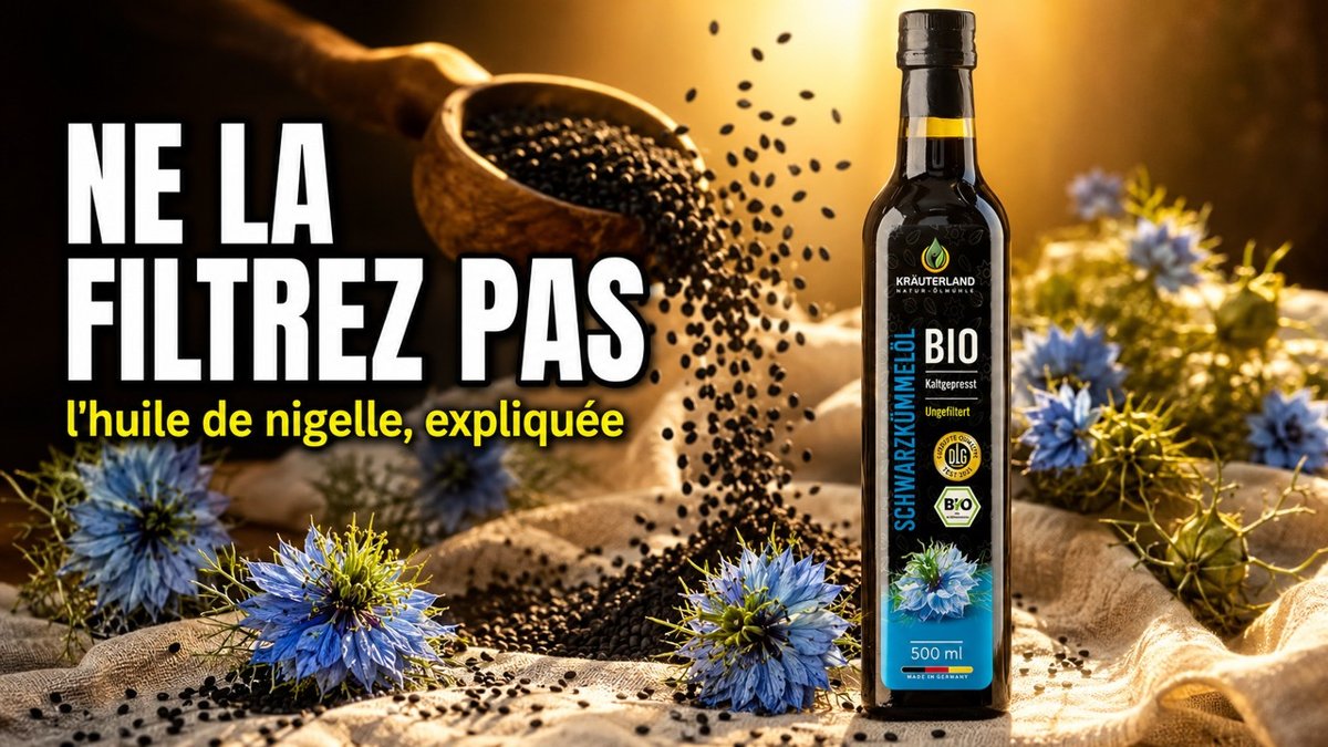 Krauterland çörekotu yağı videosu Paris Herba Barona