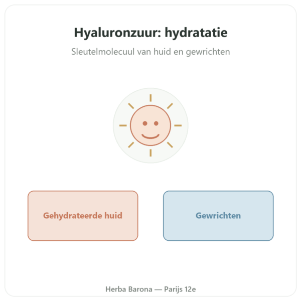 Hyaluronzuur – Novoma – 90 capsules presentatie Paris Herba Barona