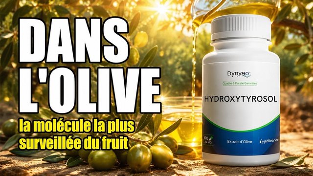Vidéo Hydroxytyrosol extrait d’olive Dynveo 60 gélules Paris Herba Barona