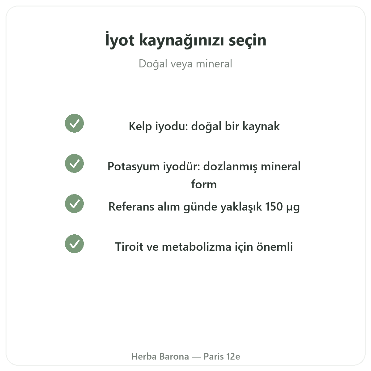 İyot Paris - Herba Barona’daki kalite taahhütleri, Paris 12. bölge