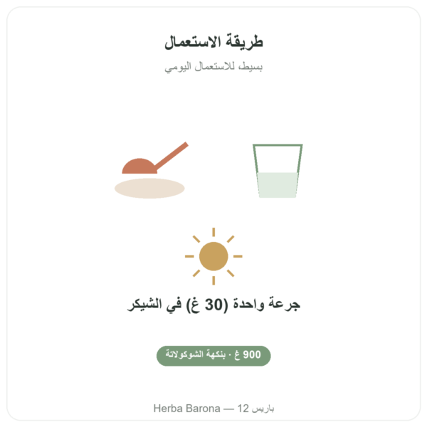 آيزوليت واي نيتف بالشوكولاتة 900 g – Novoma الجودة Paris Herba Barona