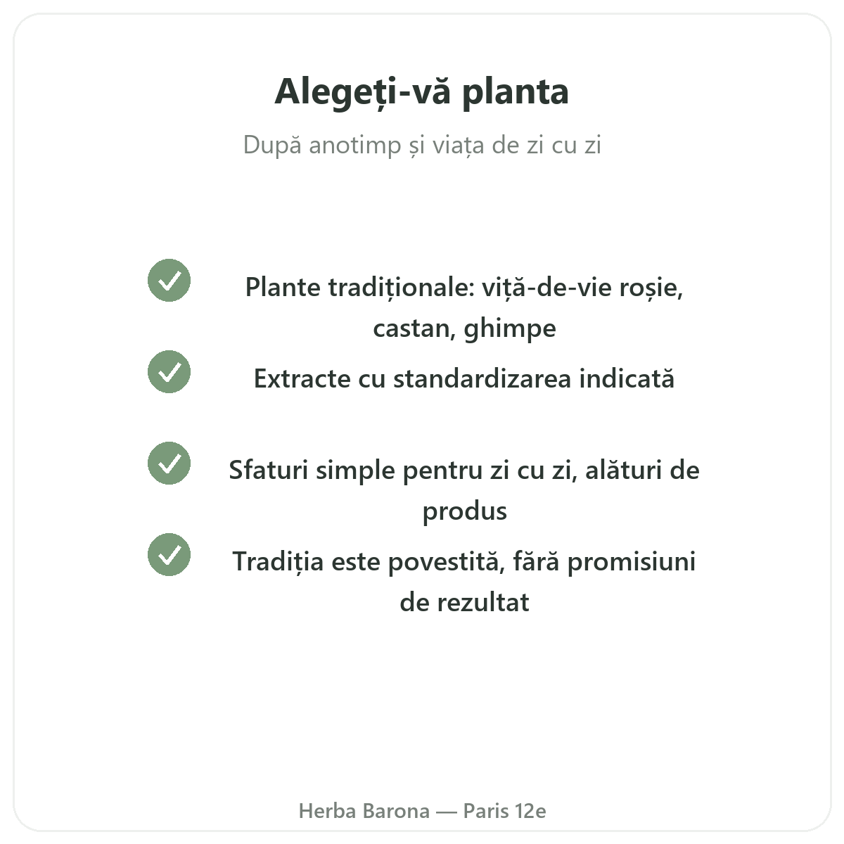 Suplimente pentru picioare grele - principii active cheie de ales la Herba Barona Paris, arondismentul 12