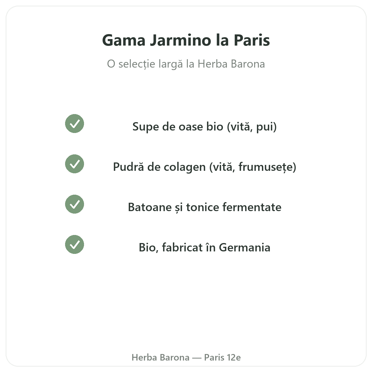 Gama Jarmino la Paris la Herba Barona Paris, arondismentul 12