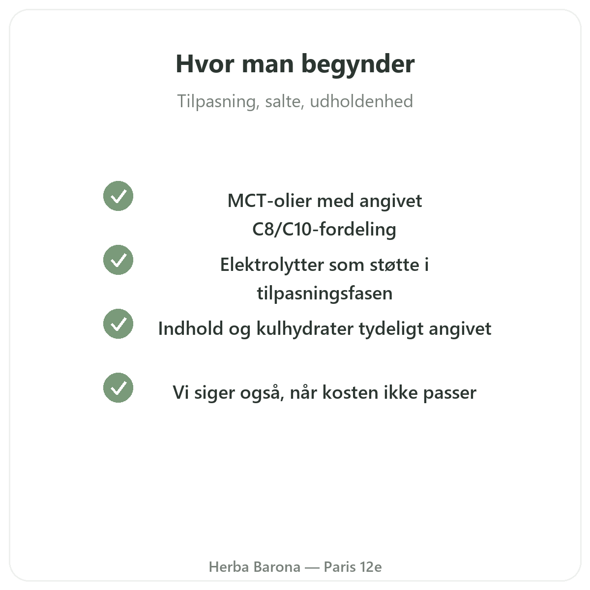 Keto- og ketogene produkter - vigtige aktive stoffer at vælge hos Herba Barona Paris 12