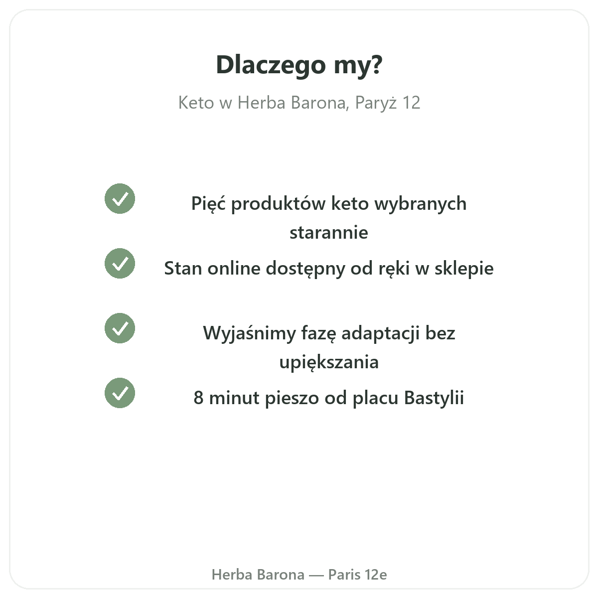 Dlaczego kupować produkty keto w Herba Barona – z wysyłką do Polski