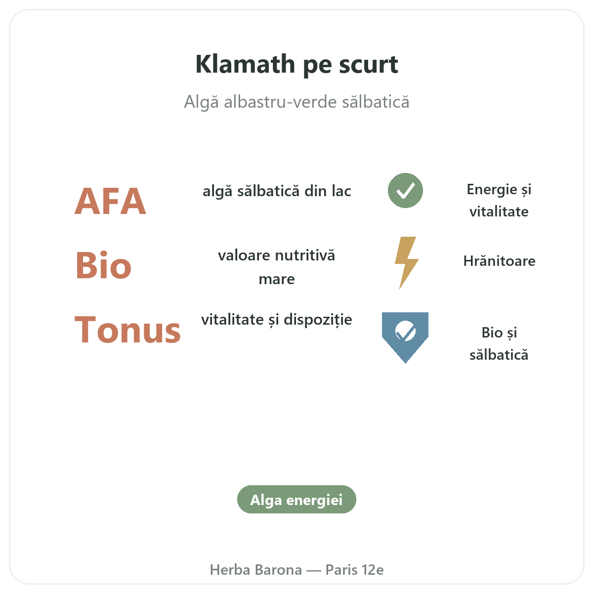 Klamath Paris Paris en bref - chiffres cles chez Herba Barona Paris 12e